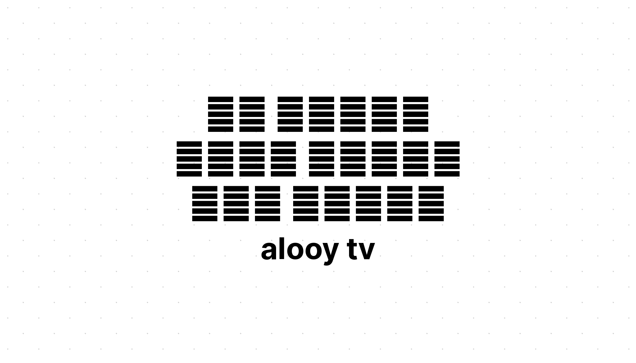 Alooy tv